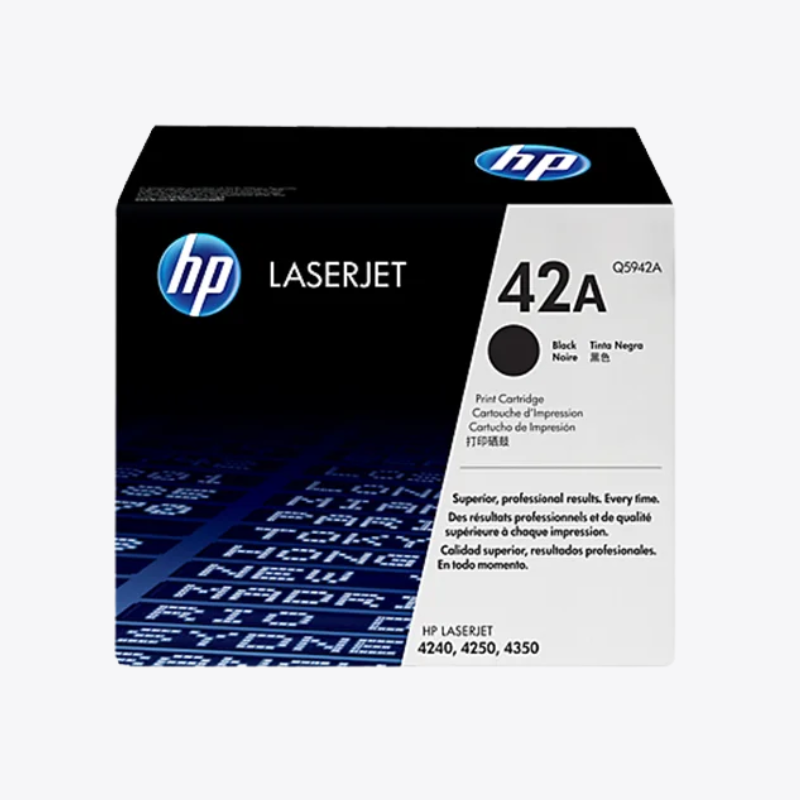 HP 42A Original LaserJet Toner Cartridge (Q5942A)