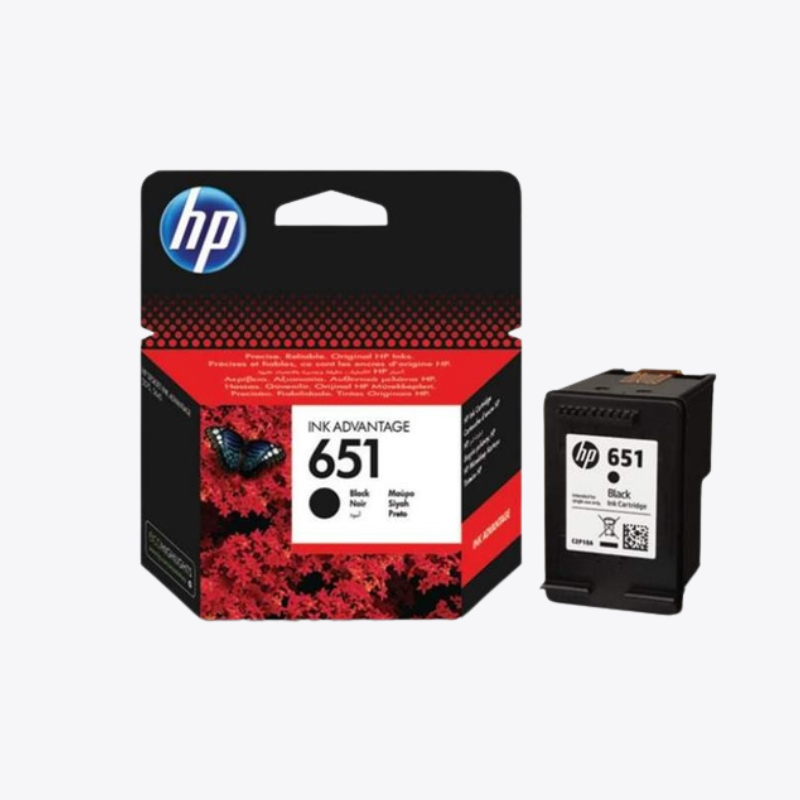 HP 651 Black Original Ink Advantage Cartridge